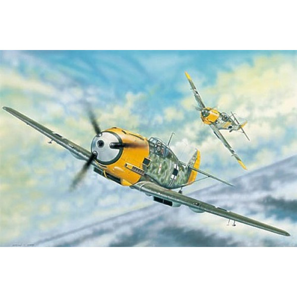 Plastmasas modelis messerschmitt bf 109e-3