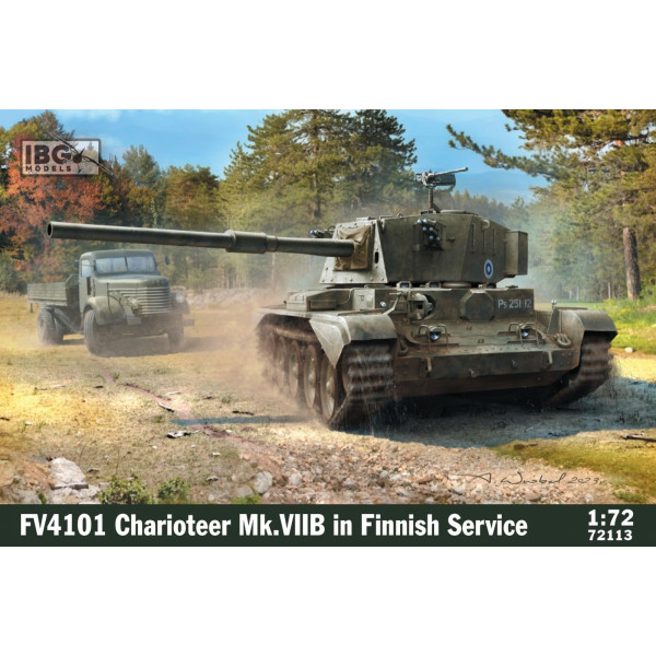 Plastmasas modelis fv4101 charioteer mk viib in finish service