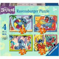 Puzzle 4in1 Disney dūriens