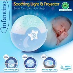 Infantino projektors 2in1 zils