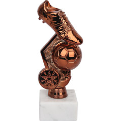 Futbola statuete NT947/B / 17 cm / brūna