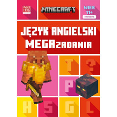 Minecraft grāmata. Angļu valodā. megauzdevumi 11+