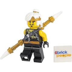 LEGO Ninjago: Teen Wu (Pūķu mednieka maskā) ar kaujas štābu