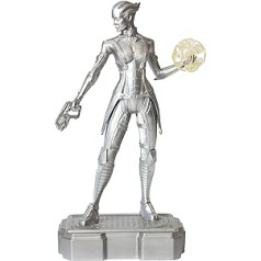 DEVplus Mass Effect statuete PVC Liara T'Soni Silver Edition statuja 20 cm