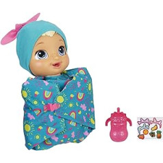 Baby Alive, Baby Grows Up (Happy) Happy Hope or Merry Meadow Talking Growing Baby Doll with Surprise Accessory