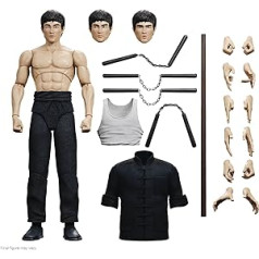 SUPER7 Bruce Lee Ultimates Bruce The Warrior figūriņa 18 cm