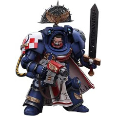 HiPlay JoyToy Warhammer 40K Ultramarine Terminator Captain 1:18 Mēroga kolekcionējama darbības figūra