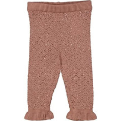 Müsli by Green Cotton Baby-Mädchen Knit Scallop Casual Pants