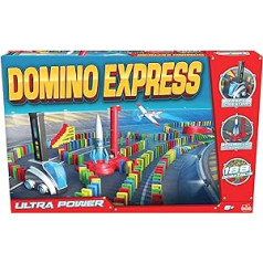 Domino Express Ultra Power, domino žaidimas 6 metų ir vyresniems, vaikų žaidimas su domino