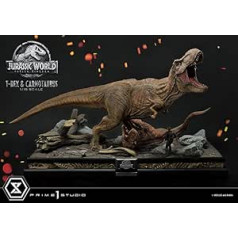 Prime 1 Studio Jurassic World: Fallen Kingdom Attēls 1/15 T-Rex & Carnotaurus, 90 cm