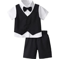 piparmētru zaļš Baby Boy Christening Outfit Smokinga tērpa komplekts