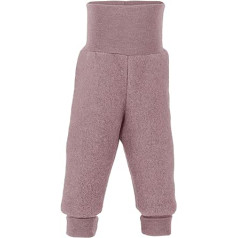 Engel Natur Fleece Baby Trousers with Elasticated Waistband, 100% Virgin Wool - 86-92