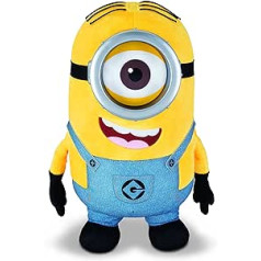 MTW Toys 20322 Jumbo Plush Minion Stuart, with Light and Sound, 40 cm