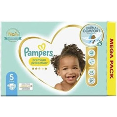 Pampers (vecā versija) Mega Pack 76 autiņbiksītes, 5. izmērs (11–16 kg)