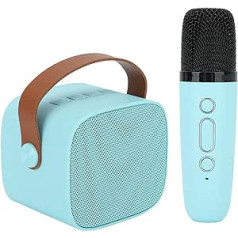 dsheng mini karaoke mašīna, pārnēsājams Bluetooth skaļrunis bērniem, 6 skaņas efekti runai