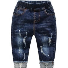 Kidscool Baby & Little Boys/Girls Elastic Waist Jeans