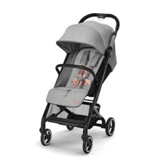Cybex Gold Beezy Pushchair with One-Pull Harness, from Birth to Approx. 4 Years (max. 22 kg), Compact and Ergonomic, Lava Grey