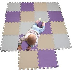 Mqiaoham Baby Floor Mat / Children’s Play Mat, Puzzle Design, Free from Harmful Substances