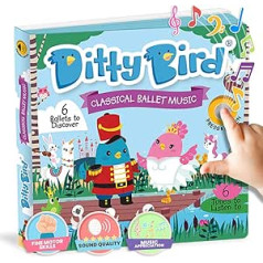 DITTY BIRD klasiskā baleta mūzika (DITTY BIRD mūzikas grāmatas)