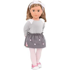 Our Generation - Bina Doll with Mesh Skirt and Headband 46 cm