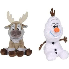 Disney Frozen 2, Friends Sven 25 cm & Disney Frozen 2, Friends Olaf 25 cm