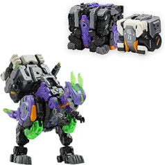 52TOYS Beastbox ACIDGHOST & LITHIUMON Deformation Toy, Collectible Dinosaur Action Figure, Conversion Toy, Multicolour Gift for Boys and Adults