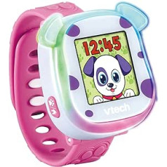 VTech 80-552854 My First KidiWatch Pink Children's Watch, Colourful