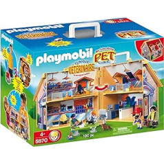 Playmobil mājdzīvnieku klīnikas rotaļu komplekts