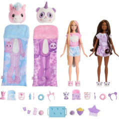 Barbie Cutie Reveal Pajama Party Doll Gift Set