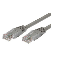 Cat.5e RJ45 UTP copper patch cord cable, 3m. gray - pack of 10 pieces
