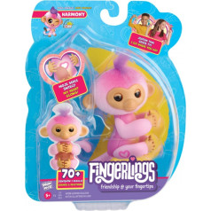 Fingerlings pink harmony monkey interactive figurine