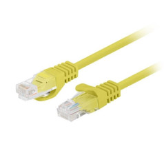 Patchcord cat.5e utp 1m dzeltens 10 iepakojumu pcu5-20cc-010