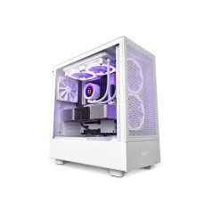 Nzxt h5 flow housing with window white cc-h51fw-01