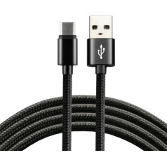 everactive cbb-1cb power cable (usb - usb type c; 1m; black)