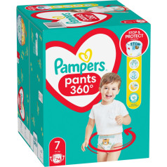 Pampers sauskelnės xxl 7 dydis, 17+kg, 74 vnt