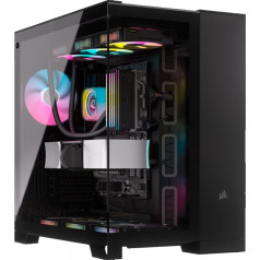 6500x dual chamber mid-tower black case