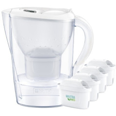 3.5l Marella XL filter jug + 4 Maxtra Pro Pure Performance white cartridges