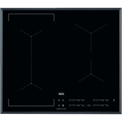 AEG ike64441fb induction hob (4 cooking zones; anthracite color)