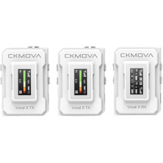 Ckmova vocal x v2w mk2 - wireless system with two microphones