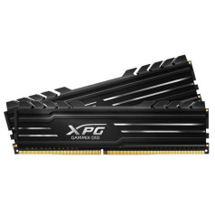 Atmintis xpg gammix d10 ddr4 3600 dimm 32gb 2x16gb juoda