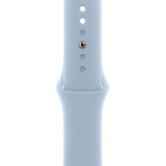 Light blue sports strap for a 45 mm case - size M/L
