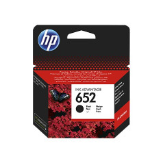 HP melnā tinte hp 652, hp652=f6v25ae, 360 lapas.