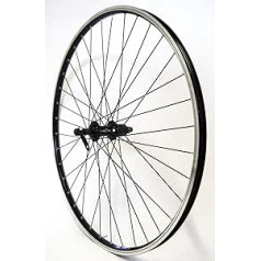 28 collu velosipēda aizmugurējā riteņa dubultsiena disks 19 Shimano Deore 610 melns 8/9/10 ātrums V veida bremžu suportu bremzēm