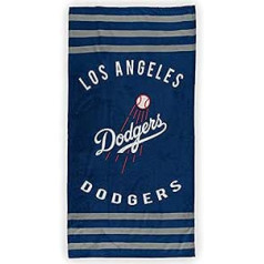 The Northwest Company MLB Los Angeles Dodgers svītrains pludmales dvielis, 30