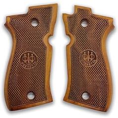 ZIB GRIPS Beretta F 81 rokturi pistoles rokturim, ar rokām izgatavoti no valrieksta koka rokturiem Ars.01 (ZibArs.f014)