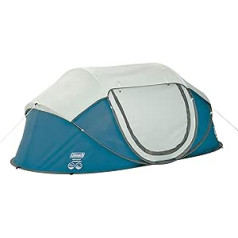 Coleman Fast Pitch Pop-up Galiano 2/4-man Tent, 2/4-man pop-up Tent, Camping Tent for 2/4 Persons, Festival Tent, Waterproof WS 2000 mm