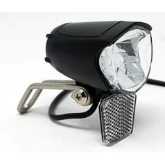 CBK-MS E-Bike LED Headlight 75 Lux 6-48 Volt Lighting Lamp According to StVZO Approved