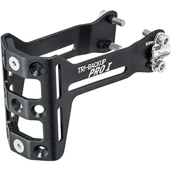 TOPEAK Tri-Backup Pro I Hydration Multi Mount, melns, 12,5 x 8 x 4,8 cm / 4,9 x 3,1 x 1,9 collas