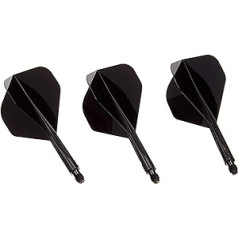 Darts Condor Axle Standard Black S 21 5 m Iepakojumā 3 gab