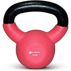 Gymenist Weights Kettlebell Fitness čuguns ar neoprēna pārklājumu ap Kettle Metal Bell apakšējo pusi